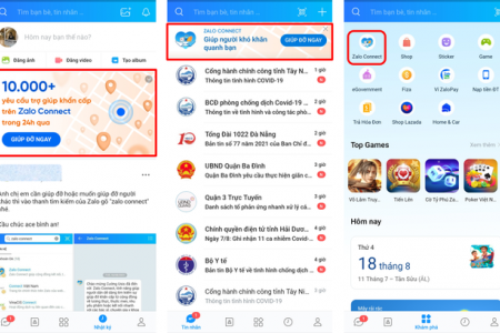 Zalo Connect: Ứng dụng tìm kiếm sự trợ giúp từ cộng đồng trong mùa dịch