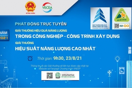 Phát động trực tuyến các Giải thưởng thuộc Chương trình VNEEP3