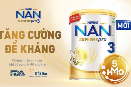 Nestlé Việt Nam tiên phong giới thiệu sản phẩm Nan Supreme Pro 3