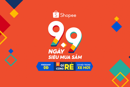 Shopee mở màn mùa sale sôi động nhất năm với sự kiện 9.9-Ngày Siêu Mua Sắm