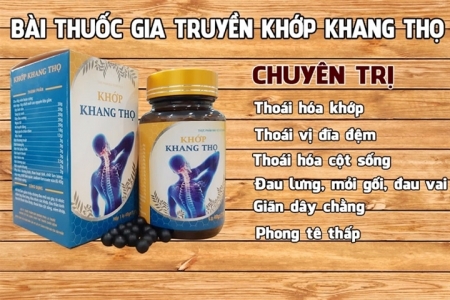 Người tiêu dùng cẩn trọng với thông tin về sản phẩm Khớp Khang Thọ trên một số website