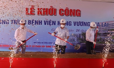 Khởi công xây dựng Bệnh viện Hùng Vương Gia Lai quy mô 300 giường bệnh