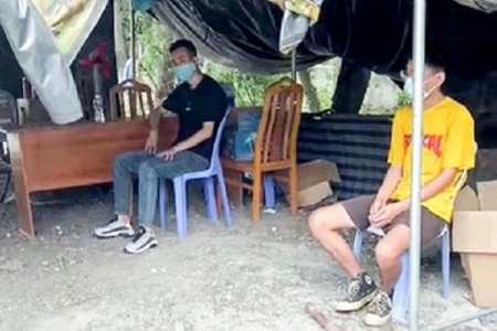 Phát hiện xe khách chở 4 người nước ngoài không giấy tờ tùy thân tại Bình Thuận