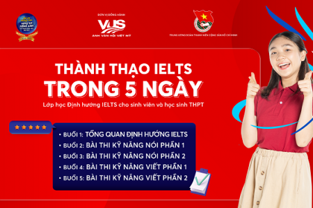 Tổ chức lớp học tiếng Anh miễn phí “thành thạo IELTS trong 5 ngày”