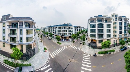 Pearl Garden - Phố sang, phố xanh tại Van Phuc City