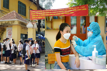 TP Hồ Chí Minh: Lập danh sách học sinh chuẩn bị tiêm vaccine phòng covid-19