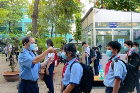 TP. Hồ Chí Minh: Hai trường đầu tiên tại huyện Cần Giờ sẽ được phép dạy học trực tiếp