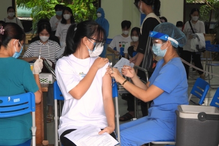 Đà Nẵng: Ngày đầu tiên triển khai tiêm vaccine phòng Covid-19 cho học sinh