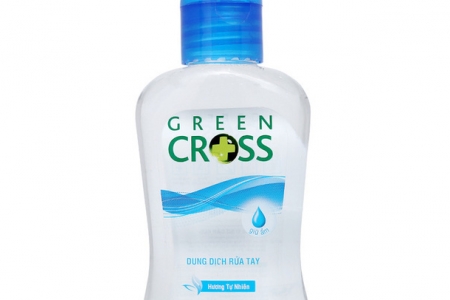 Đình chỉ lưu hành và thu hồi dung dịch rửa tay Green Cross loại 100ml