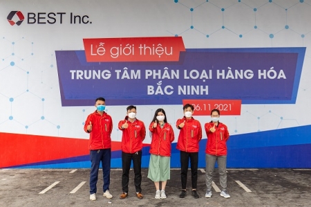 BEST Inc. vận hành trung tâm phân loại lớn nhất Đông Nam Á tại Bắc Ninh