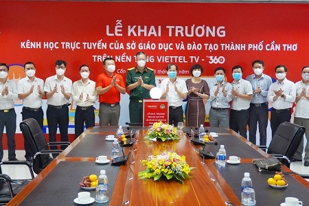 Cần Thơ: Khai trương Kênh học trực tuyến trên nền tảng Viettel TV