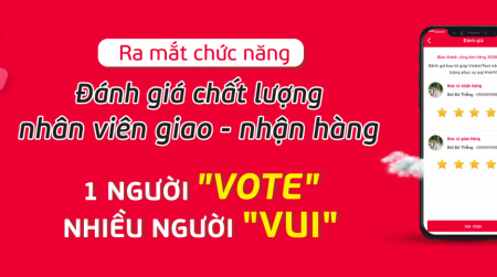 Viettel Post ra mắt chức năng Đánh giá nhân viên giao – nhận hàng