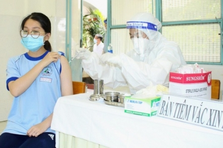 Từ ngày 22/11, TP.Hồ Chí Minh tiêm vaccine Covid-19 mũi 2 cho trẻ em