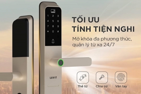 Chính thức ra mắt LUVIT - Khoá thông minh Make in Vietnam