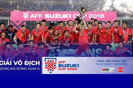 Xem trọn vẹn 26 trận đấu AFF Cup 2020 trên VTVcab ON