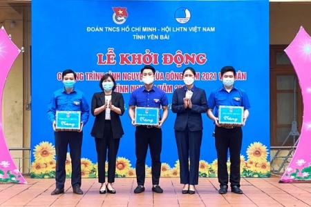 Tỉnh Đoàn Yên Bái khởi động chương trình tình nguyện mùa Đông năm 2021 - Xuân tình nguyện 2022