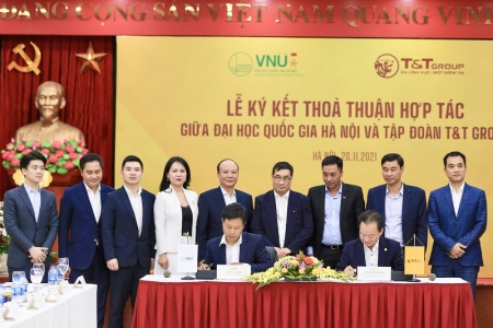 T&T goup hợp tác chiến lược với Đại học Quốc gia Hà Nội