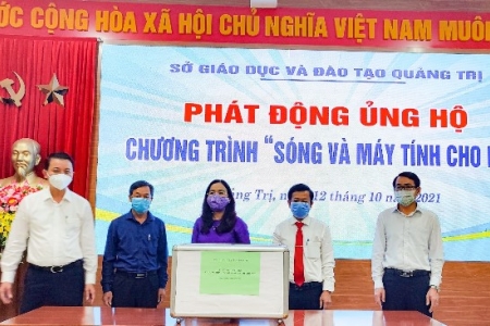 Quảng Trị: Chương trình "Sóng và máy tính cho em" sẽ trao 500 máy tính cho học sinh nghèo