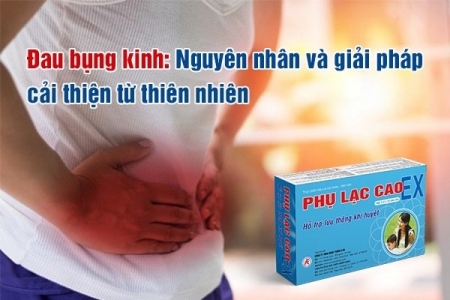 Đau bụng kinh: Nguyên nhân và giải pháp cải thiện từ thiên nhiên