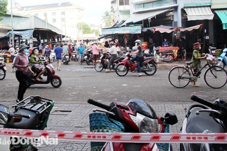 Chợ Biên Hòa mở cửa trở lại sau hơn 04 tháng tạm ngưng hoạt động