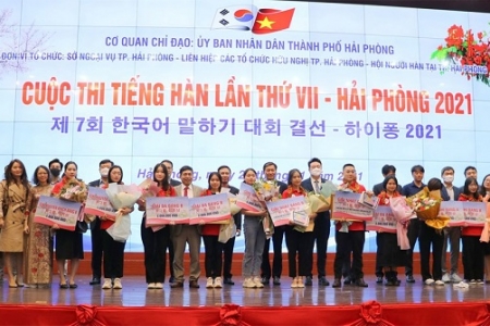 Chung kết Cuộc thi tiếng Hàn lần thứ VII - Hải Phòng 2021: Hợp tác Việt Nam - Hàn Quốc, chung tay vượt qua đại dịch COVID-19