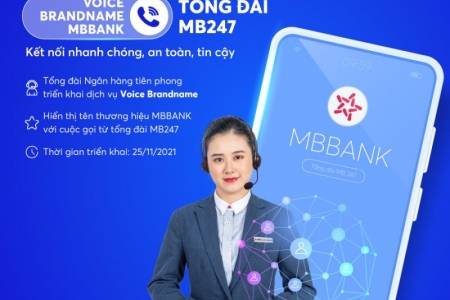 Voice Brandname MBBANK – Hiển thị tên thương hiệu từ cuộc gọi tổng đài MB247