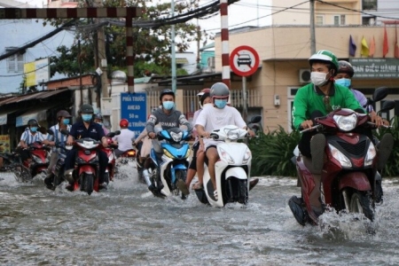 Thành phố Hồ Chí Minh sắp đón triều cường cao nhất từ đầu năm