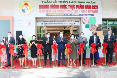 "Tuần lễ triển lãm sản phẩm ngành lương thực, thực phẩm" năm 2021 có 4.700 sản phẩm tham gia trưng bày