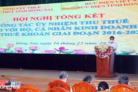 Đồng Nai phấn đấu hoàn thành nhiệm vụ ủy nhiệm thu thuế từ năm 2022