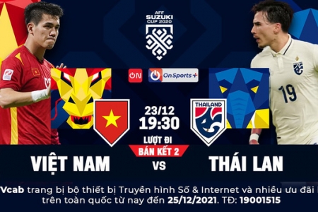 Việt Nam và Thái Lan ở AFF Cup 2020: Trận chung kết sớm của giải