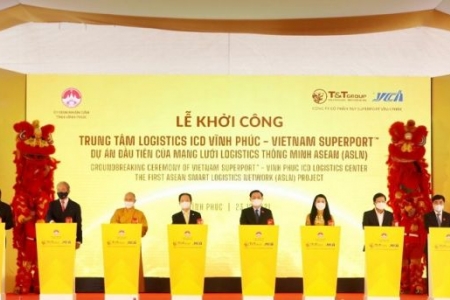 Tập đoàn T&T và đối tác Singapore khởi công ‘siêu cảng’ đầu tiên của mạng lưới logistics thông minh ASEAN