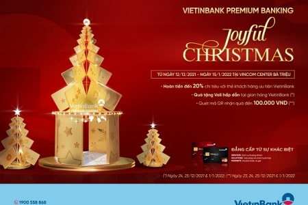 “Joyful Christmas” cùng VietinBank