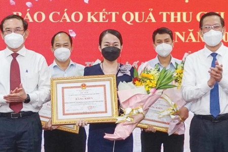 TP. Hồ Chí Minh tổng thu ngân sách năm 2021 đạt gần 381.531 tỷ đồng