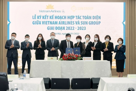 Sun Group và Vietnam Airlines ký kết hợp tác chiến lược toàn diện