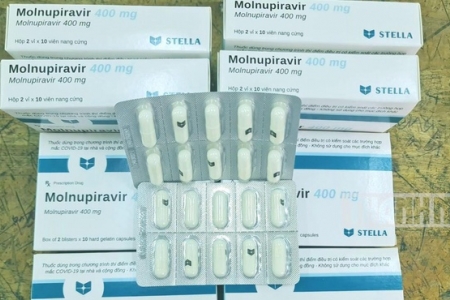 Đề xuất cấp phép lưu hành 03 thuốc mới chứa hoạt chất Molnupiravir