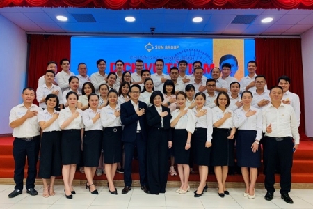 Sun Group lọt top 4 doanh nghiệp bất động sản có môi trường làm việc tốt nhất 2021