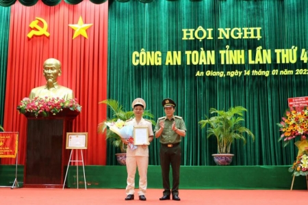 An Giang có tân Phó Giám đốc Công an tỉnh