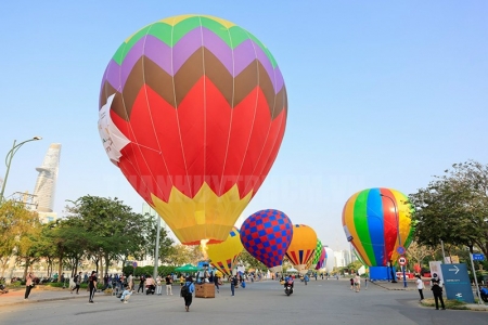 Ngày hội Khinh khí cầu lần đầu tiên tại TP. Hồ Chí Minh