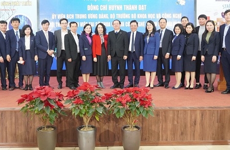 Bộ trưởng Bộ Khoa học và Công nghệ thăm và làm việc tại Sở Khoa học và Công nghệ Hải Phòng