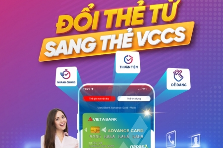 VietABank triển khai tính năng đổi thẻ nội địa trên App VietABank EZMobile