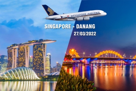 Singapore Airlines, hãng Hàng không quốc tế năm sao mở lại đường bay thương mại đến Đà Nẵng