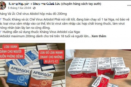 Thuốc kháng virus Covid-19 của Nga trên mạng: Chuyên gia nói gì?