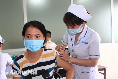 Đồng Nai có tỷ lệ bao phủ mũi 2 vaccine phòng Covid-19 đạt 100%