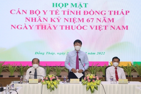 Đồng Tháp họp mặt kỷ niệm 67 năm Ngày Thầy thuốc Việt Nam