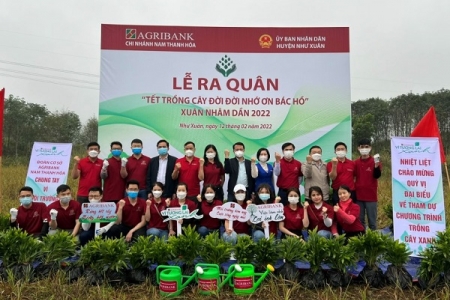 Agribank hướng tới chương trình “Trồng 1 tỷ cây xanh vì Việt Nam xanh”