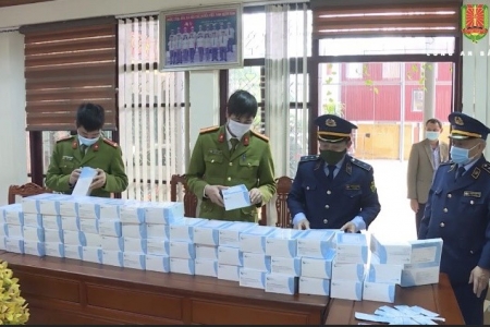 Quản lý thị trường Bắc Ninh tạm giữ 1.395 bộ kit test Covid-19 có dấu hiệu vi phạm