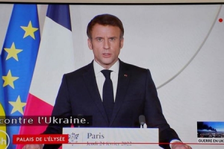 Tổng thống Pháp sẽ nỗ lực duy trì kênh liên lạc với Tổng thống Nga để tránh xung đột không lan rộng