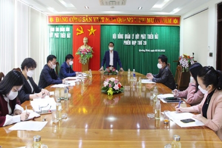 Hội đồng quản lý Quỹ phát triển đất tỉnh Quảng Bình tổ chức phiên họp thường kỳ lần thứ 20