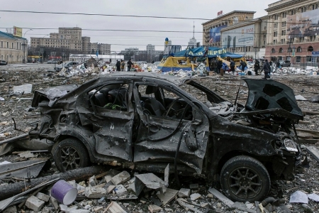 Thành phố lớn đầu tiên của Ukraine thất thủ