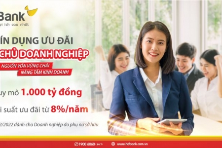 HDBank dành hơn 1.000 tỷ đồng ưu đãi lãi suất và hàng ngàn quà tặng đến khách hàng nữ